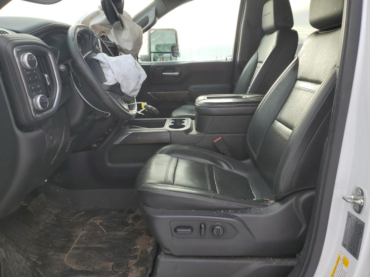 2020 GMC Sierra VIN 1GT49RE73LF306113 Copart auction photo, front end / side damage thumbnail 7
