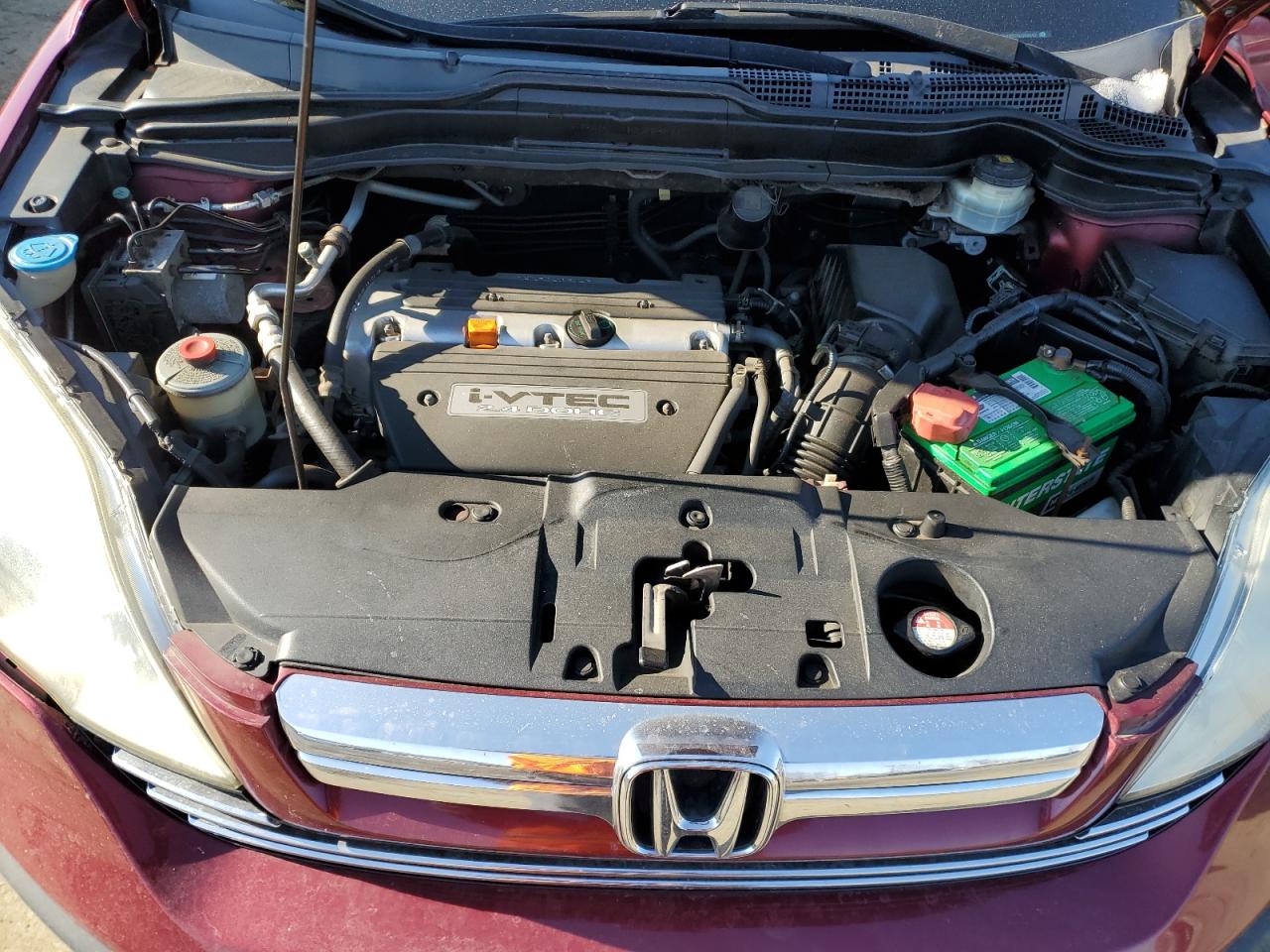2009 Honda CR-V VIN 5J6RE48569L048642 Copart auction photo, side / front end damage thumbnail 12