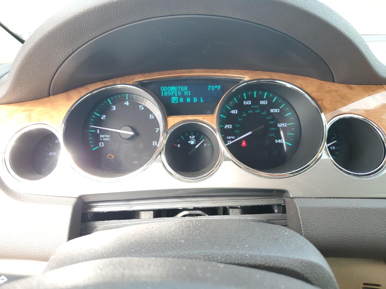 2011 Buick Enclave VIN 5GAKRCEDXBJ416745 Copart auction photo, front end damage thumbnail 9