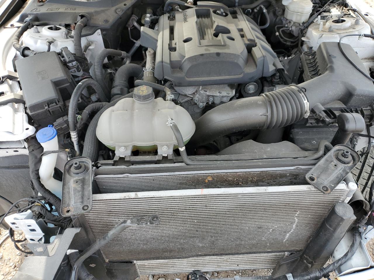 2020 Ford Mustang VIN 1FA6P8TH3L5158416 Copart auction photo, front end / side damage thumbnail 11