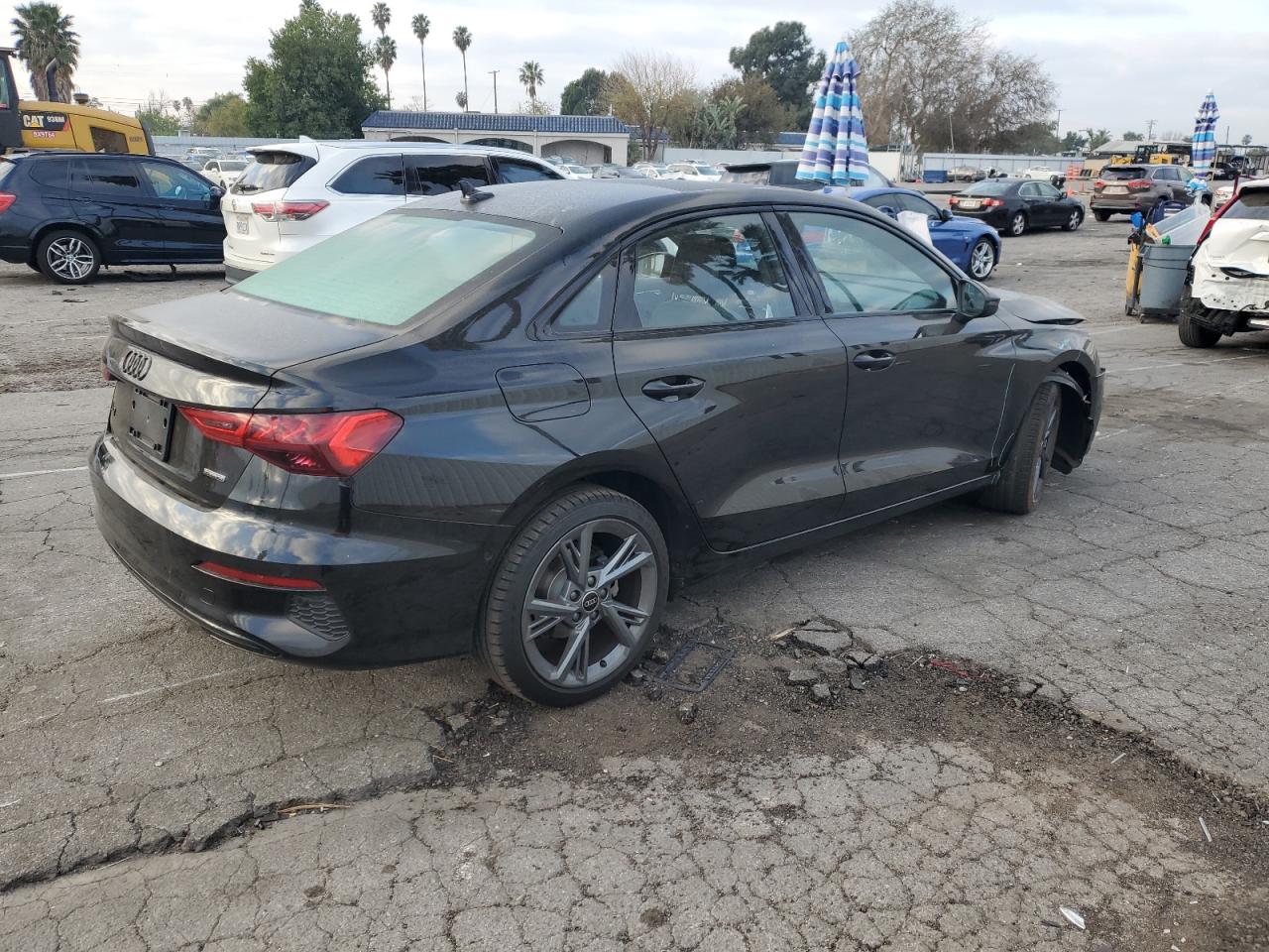 2024 Audi A3 VIN WAUHUDGY6RA084727 Copart auction photo, front end / minor dent/scratches damage thumbnail 3