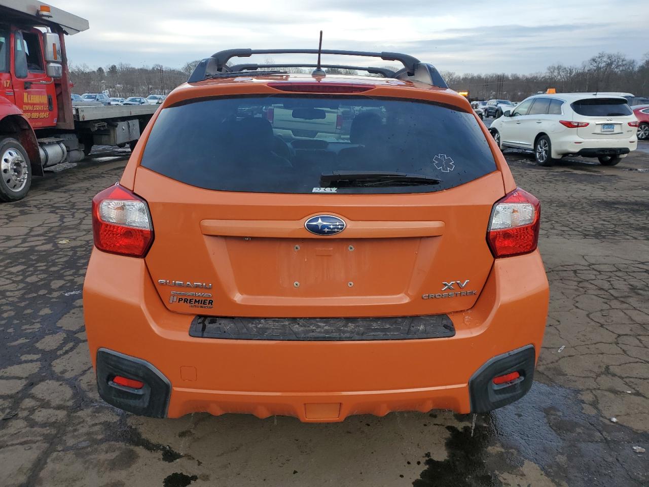 2015 Subaru XV VIN JF2GPASC4F8210989 Copart auction photo, side damage thumbnail 6