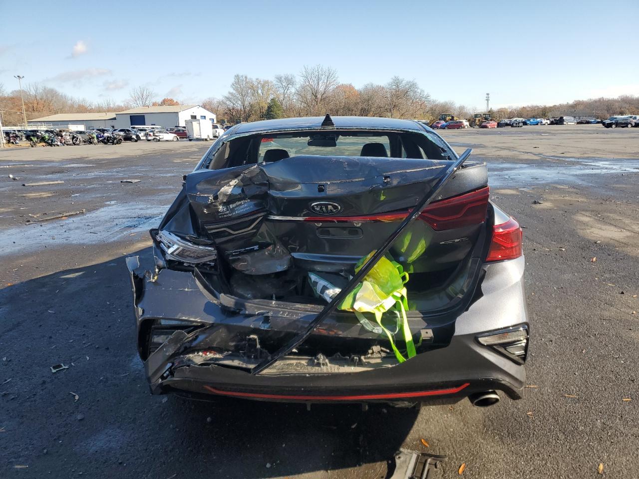 2021 KIA Forte VIN 3KPF34AD7ME419552 Copart auction photo, front end / rear end damage thumbnail 6
