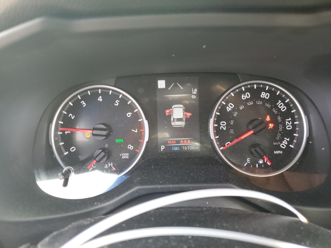 2022 Toyota RAV 4 VIN 2T3P1RFV6NW311812 Copart auction photo, all over damage thumbnail 9