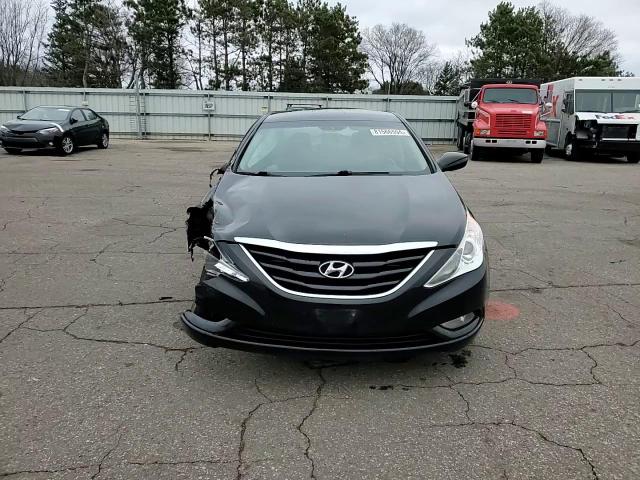 2013 Hyundai Sonata VIN 5NPEB4AC3DH520587 Copart auction photo, front end / side damage thumbnail 11
