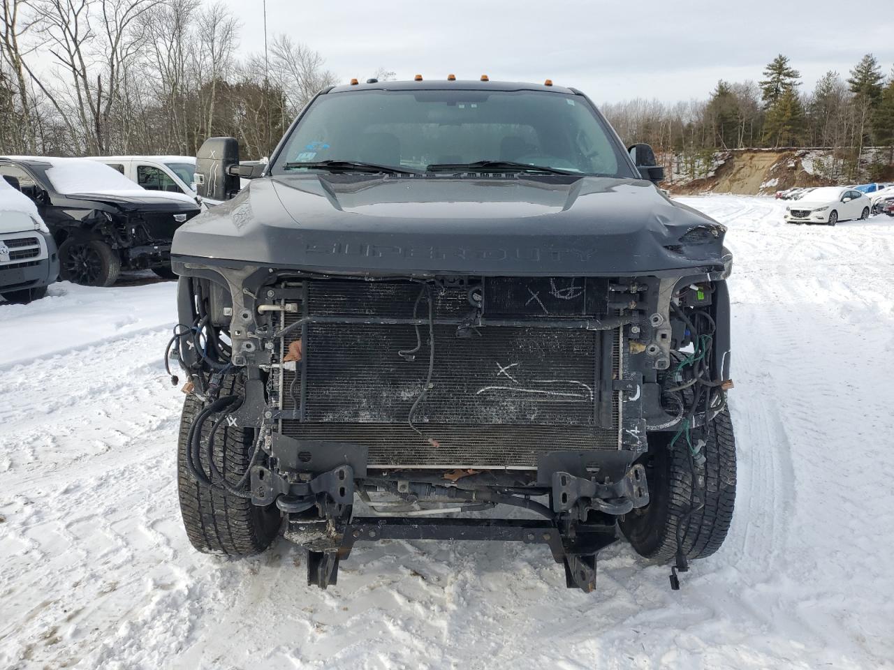 2019 Ford F350 VIN 1FT8X3BT0KEF99785 Copart auction photo, front end damage thumbnail 5
