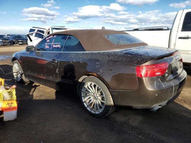 2013 Audi A5 VIN WAULFAFHXDN008773 Copart auction photo, hail damage thumbnail 2