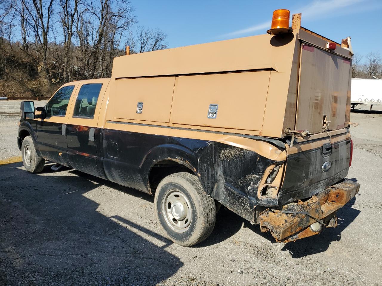 2014 Ford F350 VIN 1FT8W3A64EEB37622 Copart auction photo, rear end damage thumbnail 2