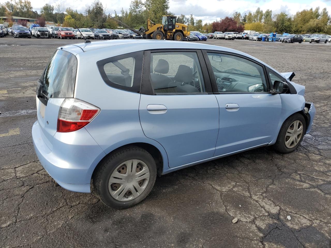 2010 Honda Fit VIN JHMGE8H2XAC016449 Copart auction photo, front end damage thumbnail 3