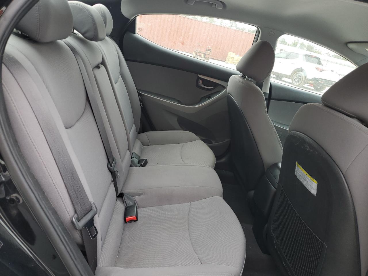 2014 Hyundai Elantra VIN 5NPDH4AE4EH542594 Copart auction photo, front end / side damage thumbnail 10