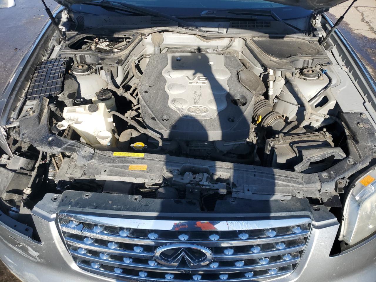 2007 Infiniti FX VIN JNRAS08W47X210528 Copart auction photo, front end damage thumbnail 12