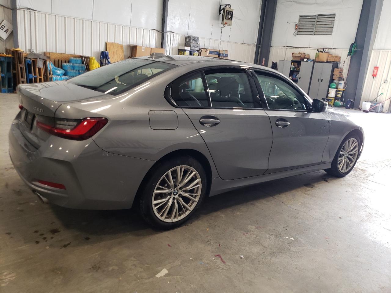 2023 BMW 3er VIN 3MW69FF07P8D31956 Copart auction photo, front end / mechanical damage thumbnail 3