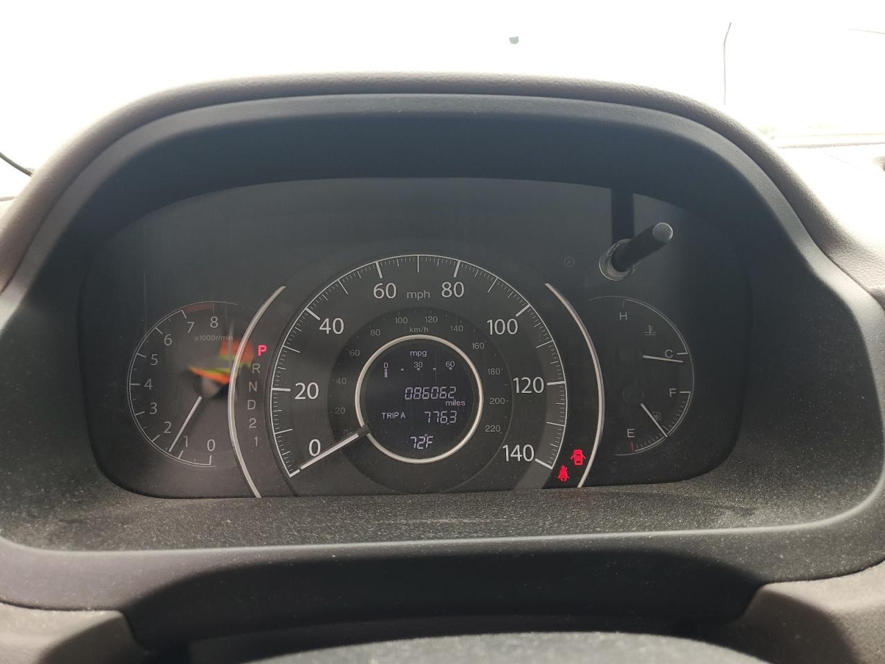 2014 Honda CR-V VIN 5J6RM3H5XEL024853 Copart auction photo, front end damage thumbnail 9