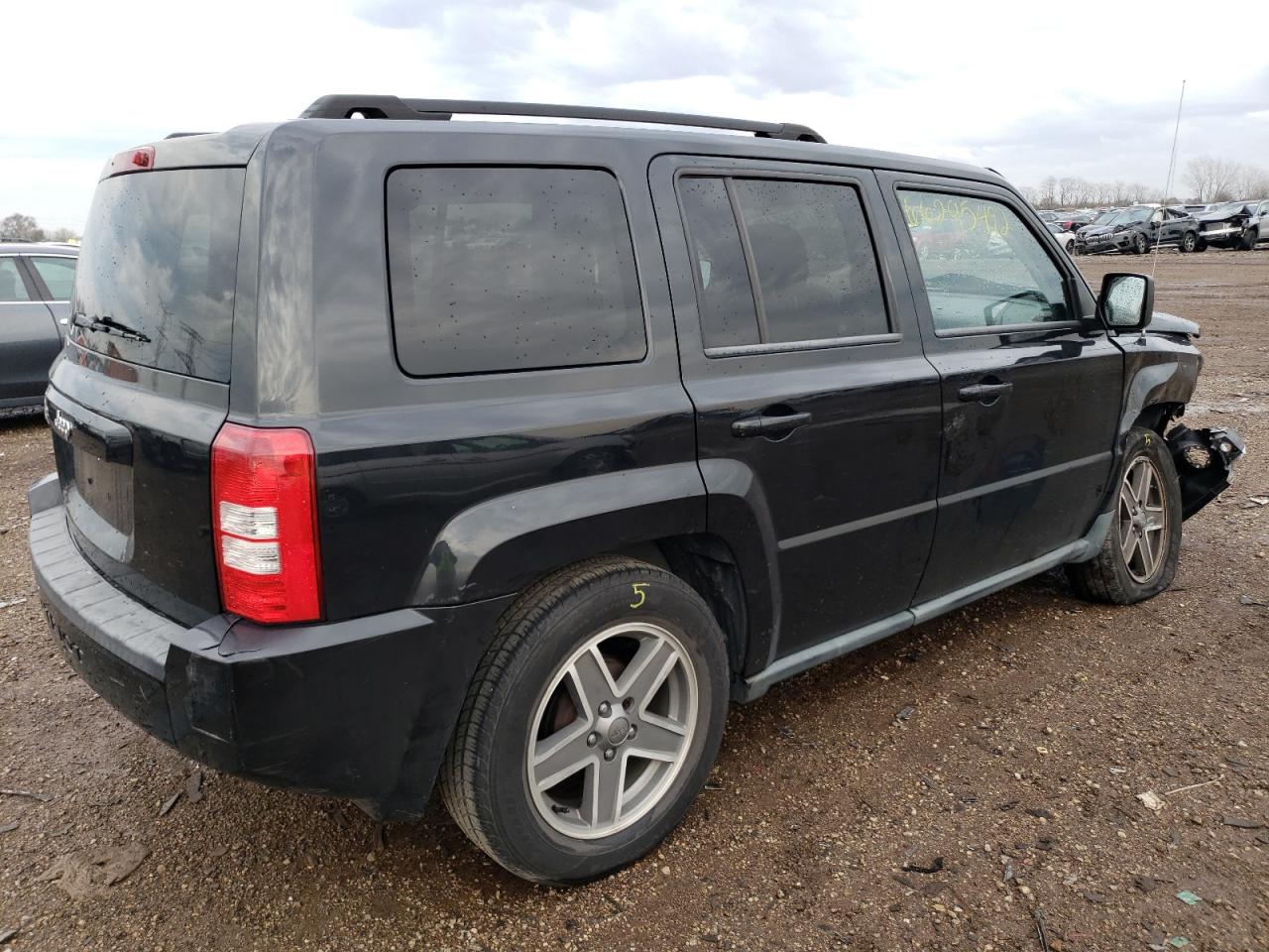 2010 Jeep Liberty (Patriot) VIN 1J4NT2GB5AD525818 Copart auction photo, front end / side damage thumbnail 4