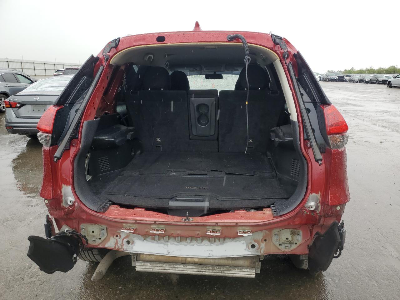 2018 Nissan Rogue VIN 5N1AT2MT9JC719822 Copart auction photo, rear end damage thumbnail 6