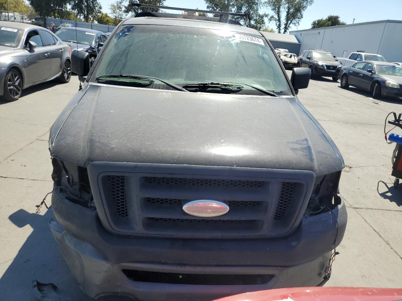 2006 Ford F-150 VIN 1FTRX12W46KC85714 Copart auction photo, all over damage thumbnail 5