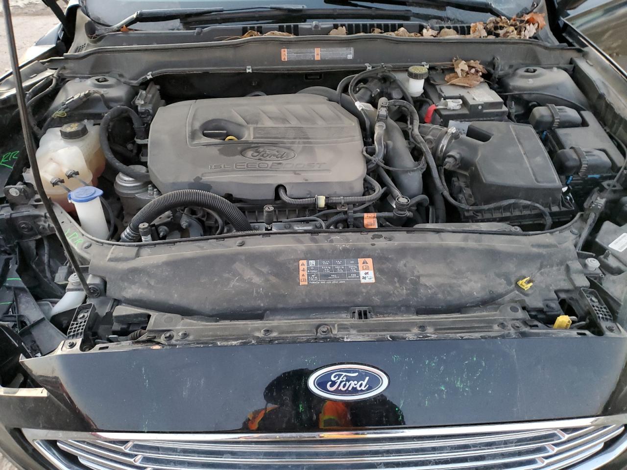 2018 Ford Fusion VIN 3FA6P0HD2JR223838 Copart auction photo, front end damage thumbnail 11