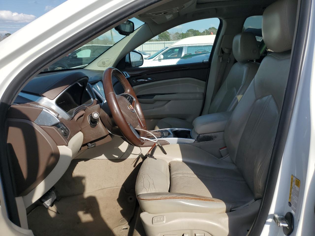2013 Cadillac SRX VIN 3GYFNEE36DS550744 Copart auction photo, front end damage thumbnail 7