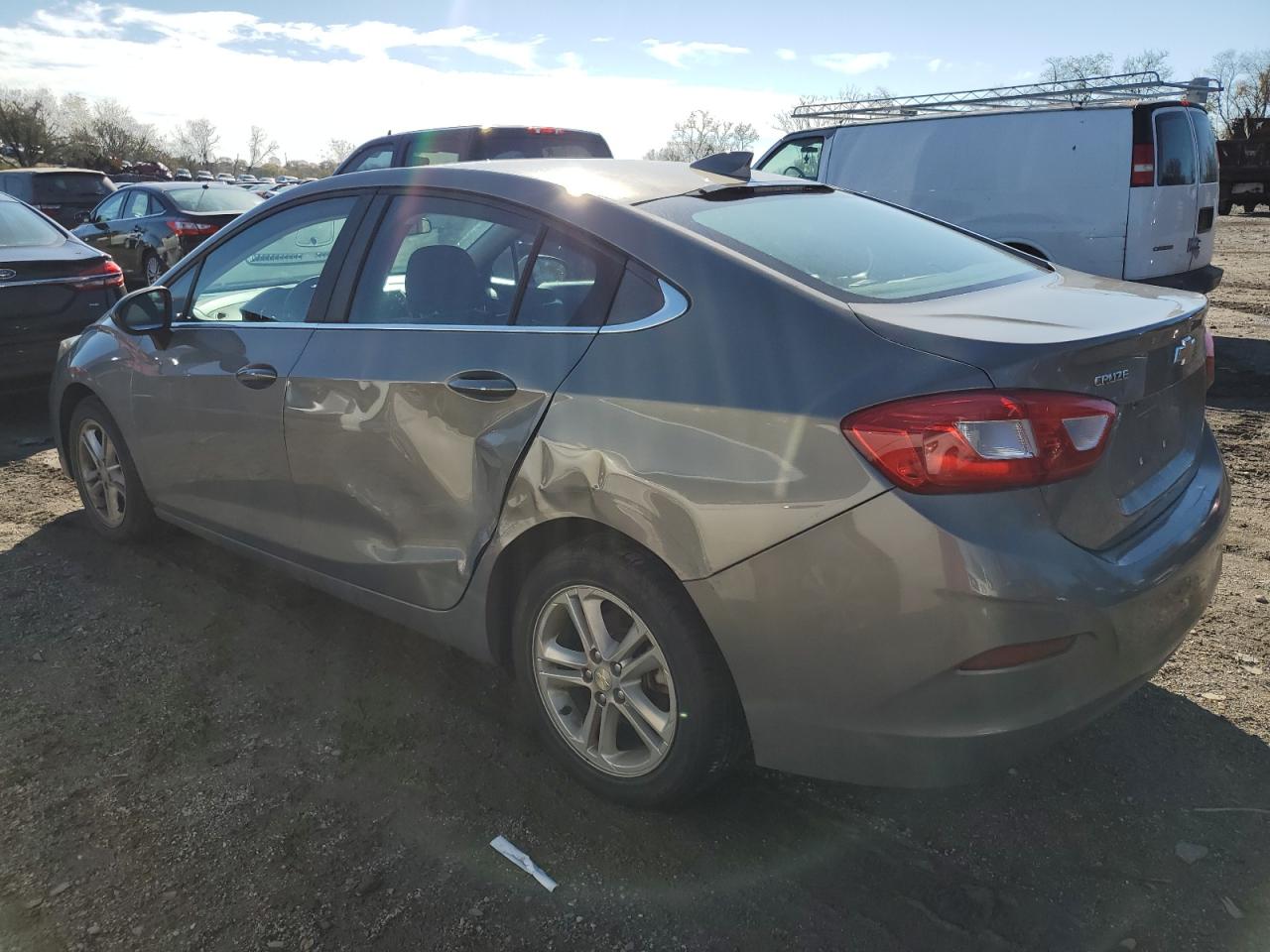 2017 Chevrolet Cruze VIN 1G1BE5SM4H7194406 Copart auction photo, side damage thumbnail 2