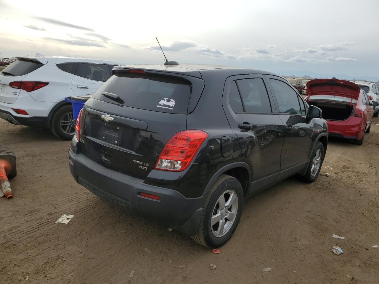 2016 Chevrolet Trax VIN KL7CJNSBXGB558262 Copart auction photo, mechanical damage thumbnail 3