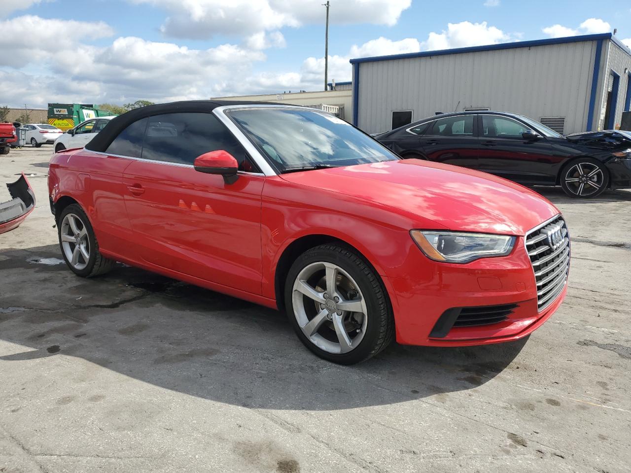 2015 Audi A3 VIN WAU6CLFF8F1036565 Copart auction photo, rear end damage thumbnail 4