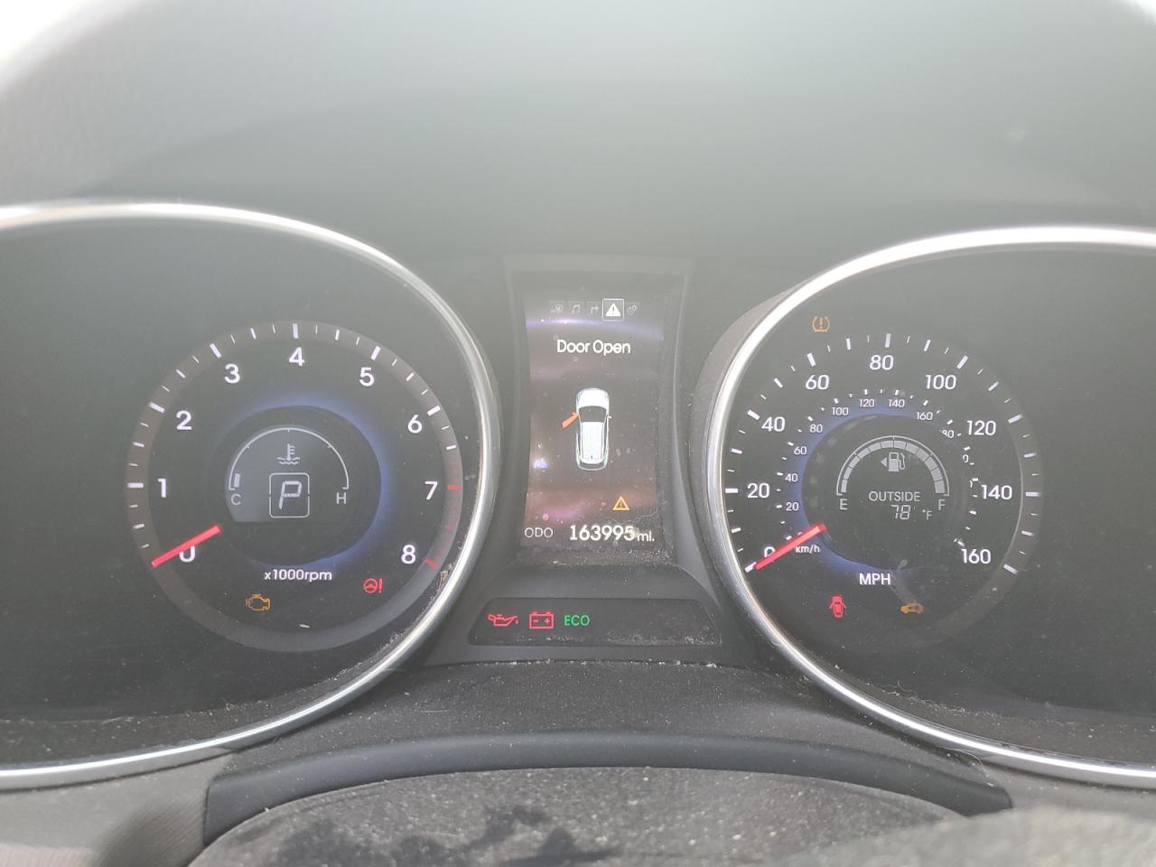 2015 Hyundai Santa Fe VIN 5XYZW4LAXFG261673 Copart auction photo, burn - engine damage thumbnail 9