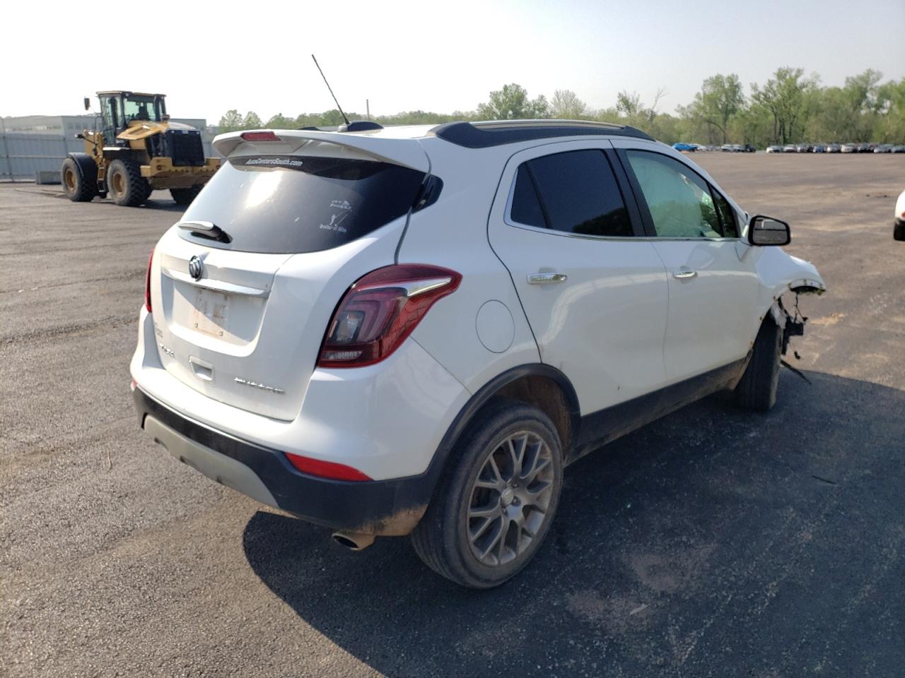 2017 Buick Encore VIN KL4CJ1SB3HB017173 Copart auction photo, front end damage thumbnail 4