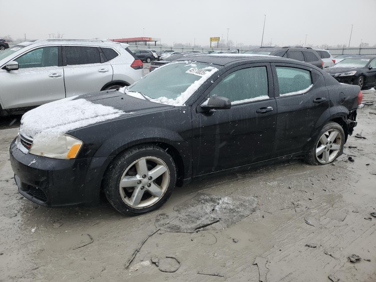 2012 Dodge Avenger VIN 1C3CDZAB5CN150865 - Copart auction photo