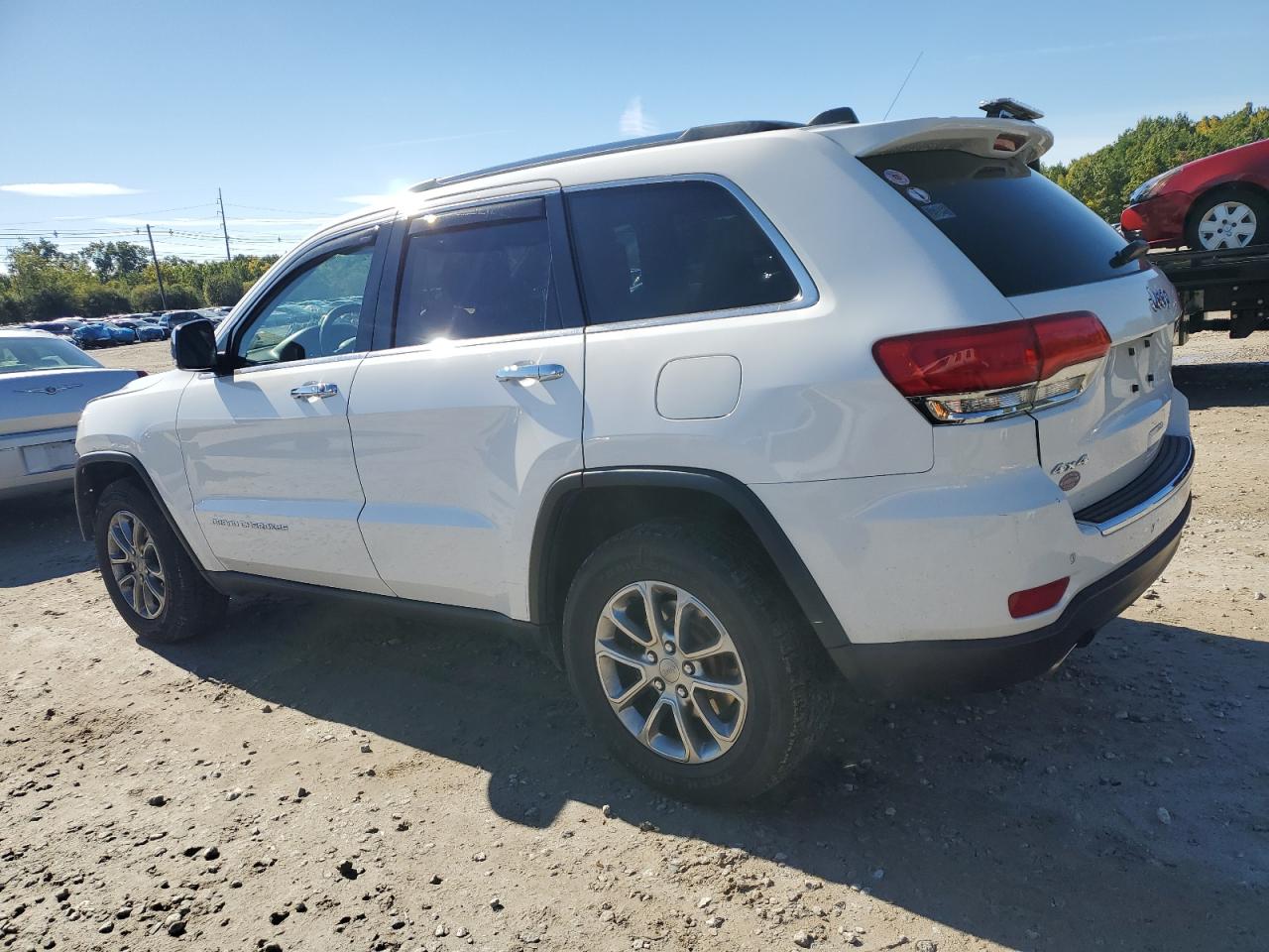 2014 Jeep Grand Cherokee VIN 1C4RJFBG1EC408174 Copart auction photo, front end / minor dent/scratches damage thumbnail 2