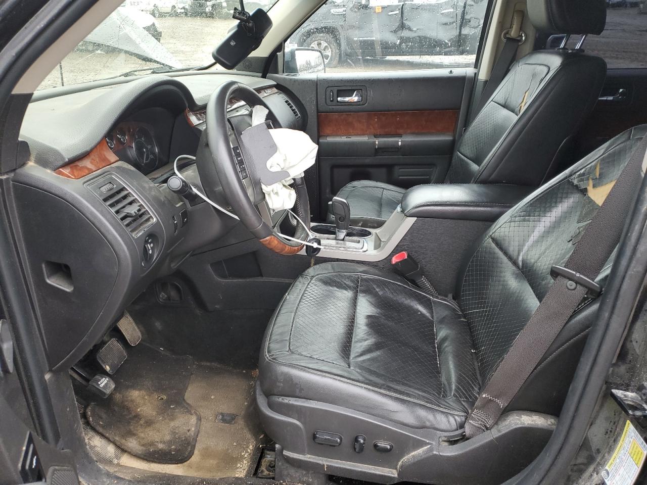 2009 Ford Flex VIN 2FMDK53C39BA28638 Copart auction photo, front end / side damage thumbnail 7