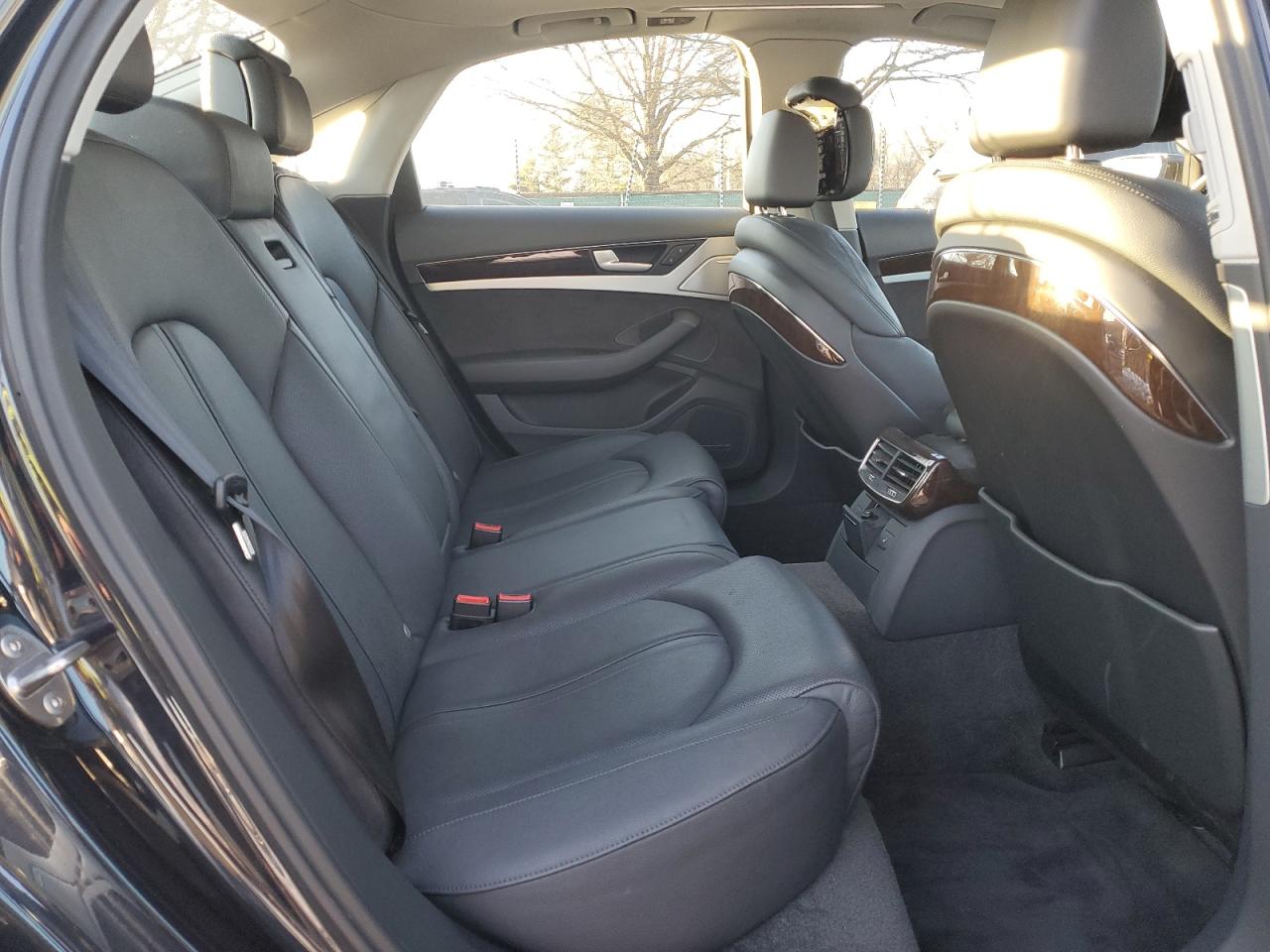 2015 Audi A8 VIN WAUJGAFD4FN028750 Copart auction photo, undercarriage / rear end damage thumbnail 10