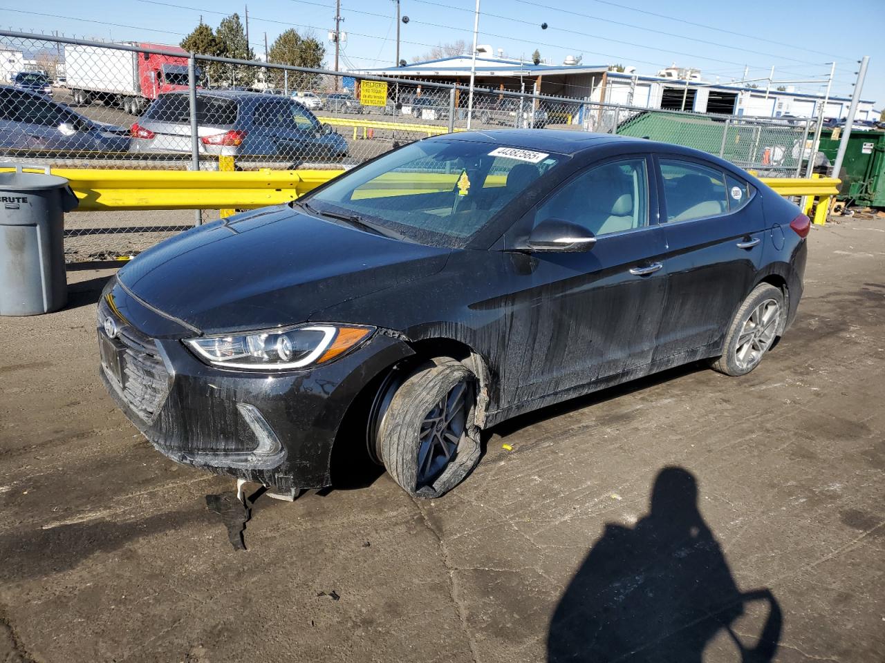 2017 Hyundai Elantra VIN 5NPD84LF3HH068745