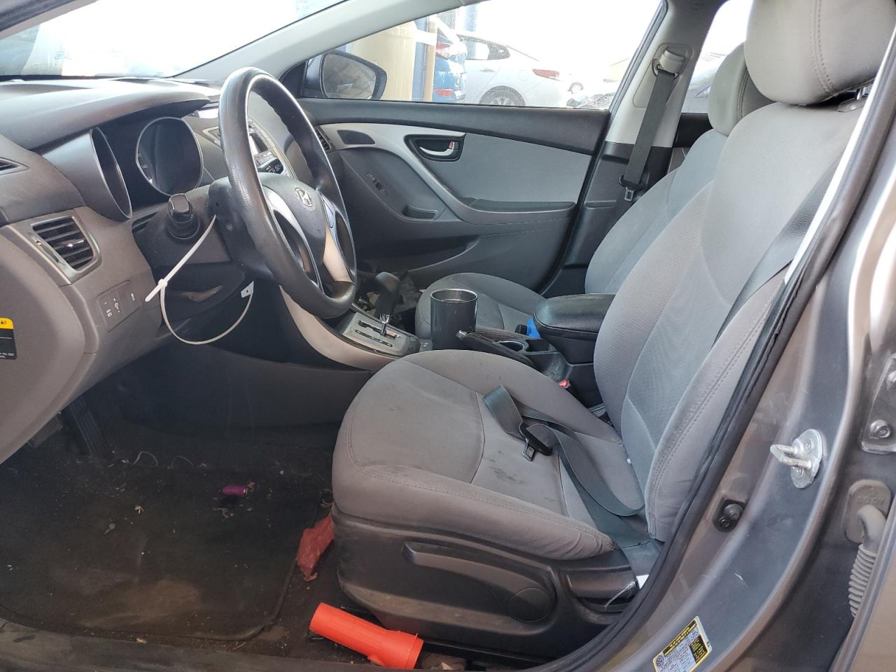2012 Hyundai Elantra VIN 5NPDH4AE5CH140340 Copart auction photo, front end damage thumbnail 7