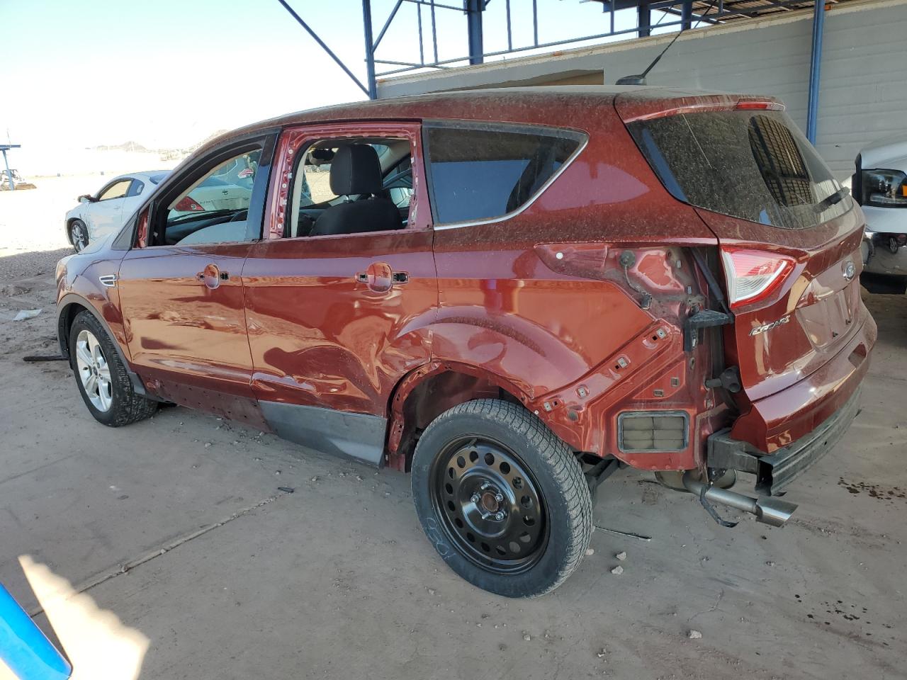 2016 Ford Escape VIN 1FMCU0G75GUB48101 Copart auction photo, all over damage thumbnail 2