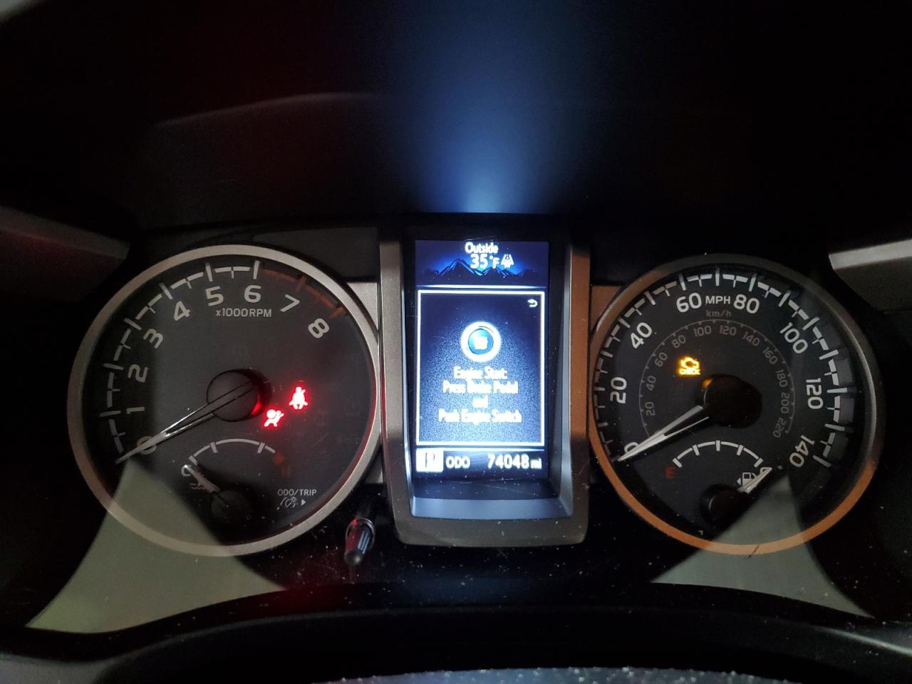 2019 Toyota Tacoma VIN 3TMGZ5AN0KM284922 Copart auction photo, front end damage thumbnail 9