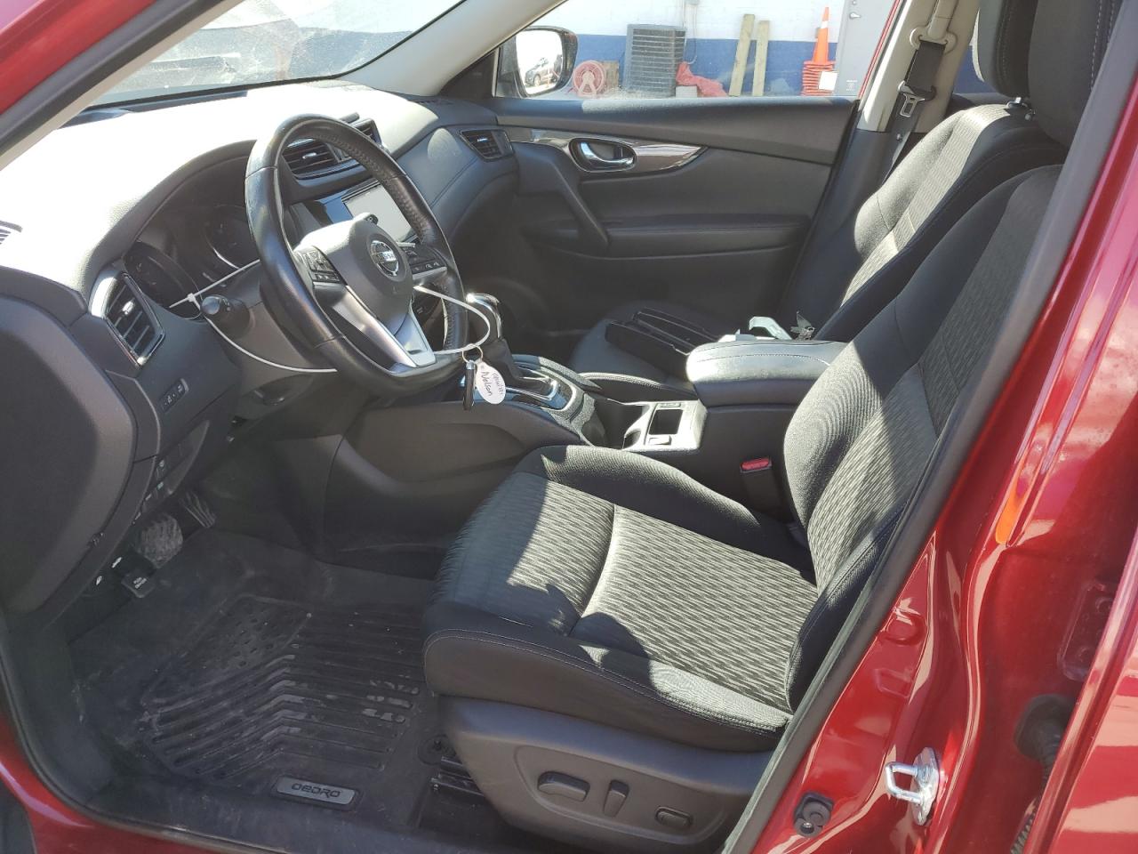 2017 Nissan Rogue VIN JN8AT2MV3HW271144 Copart auction photo, front end / side damage thumbnail 7