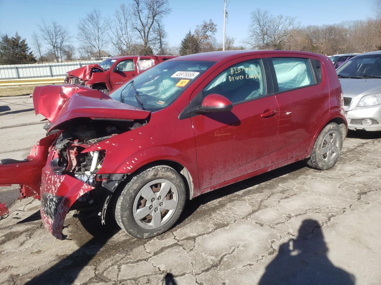 2013 Chevrolet Sonic VIN 1G1JA6SH3D4121037