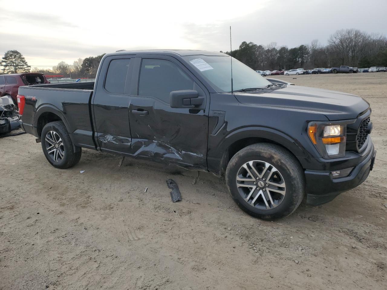 2023 Ford F-150 VIN 1FTEX1CP6PKD50151 Copart auction photo, side damage thumbnail 4