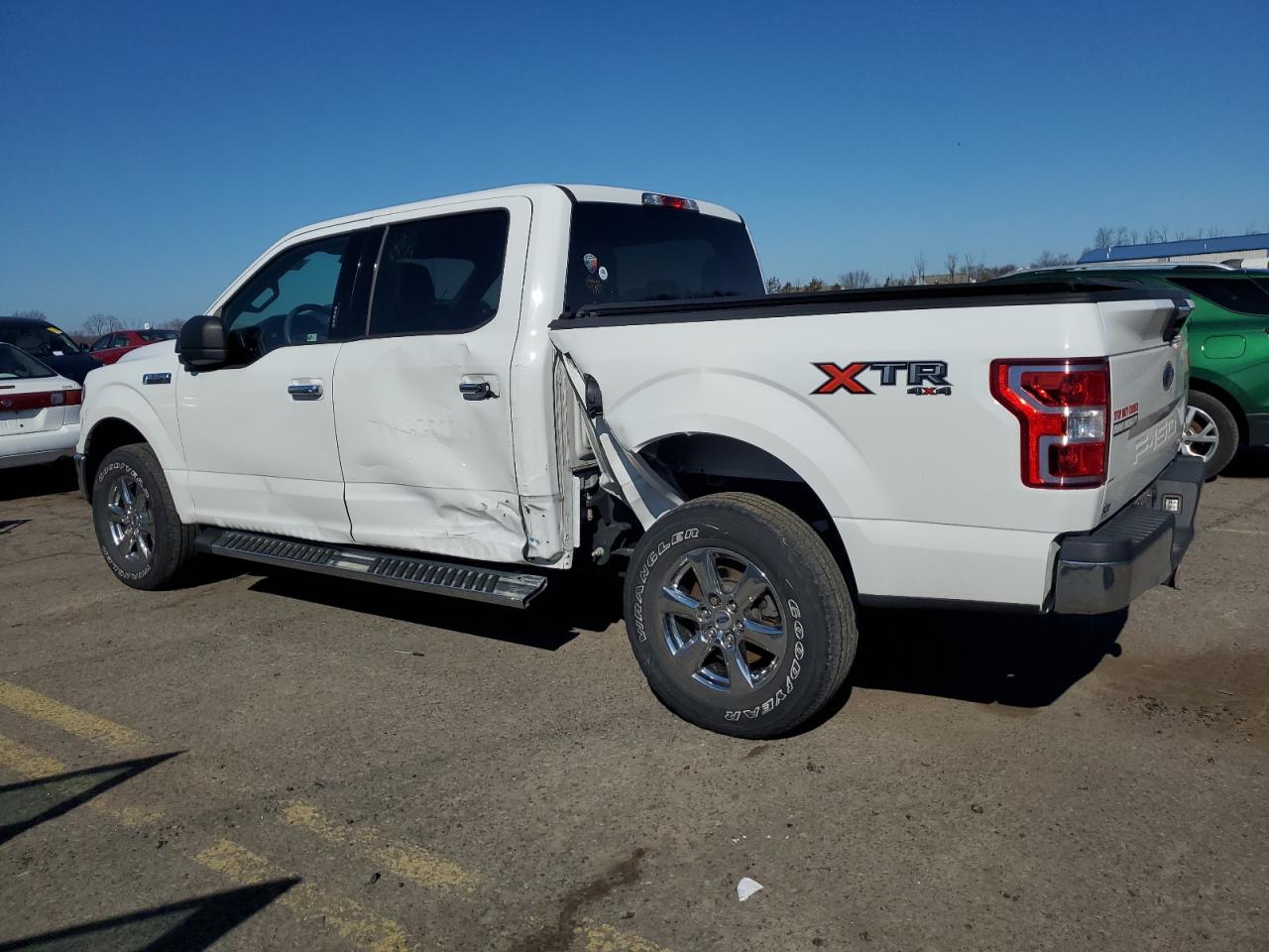 2019 Ford F-150 VIN 1FTEW1EP3KFD36192 Copart auction photo, side / rear end damage thumbnail 2
