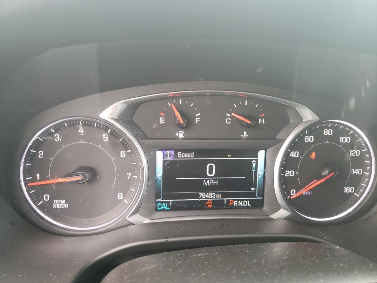 2018 GMC Acadia VIN 1GKKNMLS2JZ125873 Copart auction photo, side / front end damage thumbnail 9