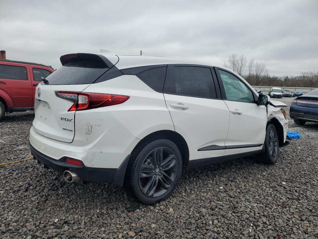 2024 Acura RDX VIN 5J8TC2H66RL035762 Copart auction photo, front end / rear end damage thumbnail 3