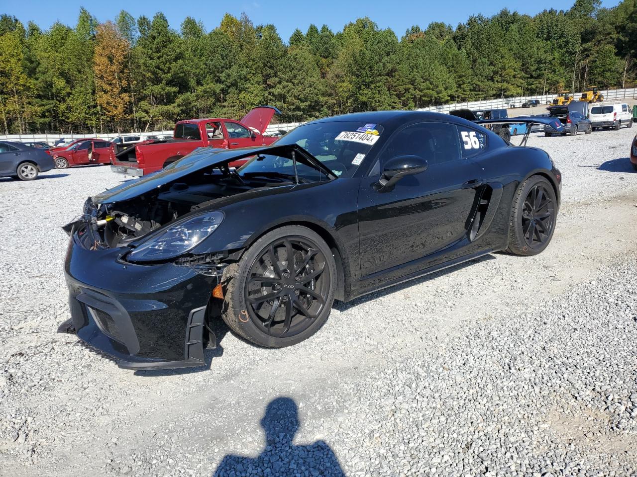 2021 Porsche Cayman VIN WP0AC2A87MS289173
