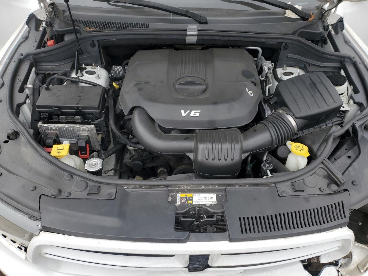 2014 Dodge Durango VIN 1C4RDJAG9EC562465 Copart auction photo, front end damage thumbnail 13