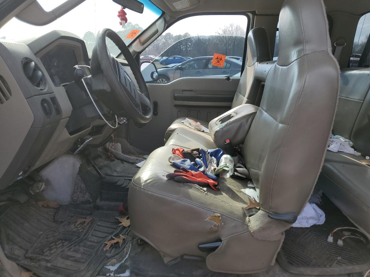 2008 Ford F250 VIN 1FTSX21508EC92855 Copart auction photo, front end damage thumbnail 7