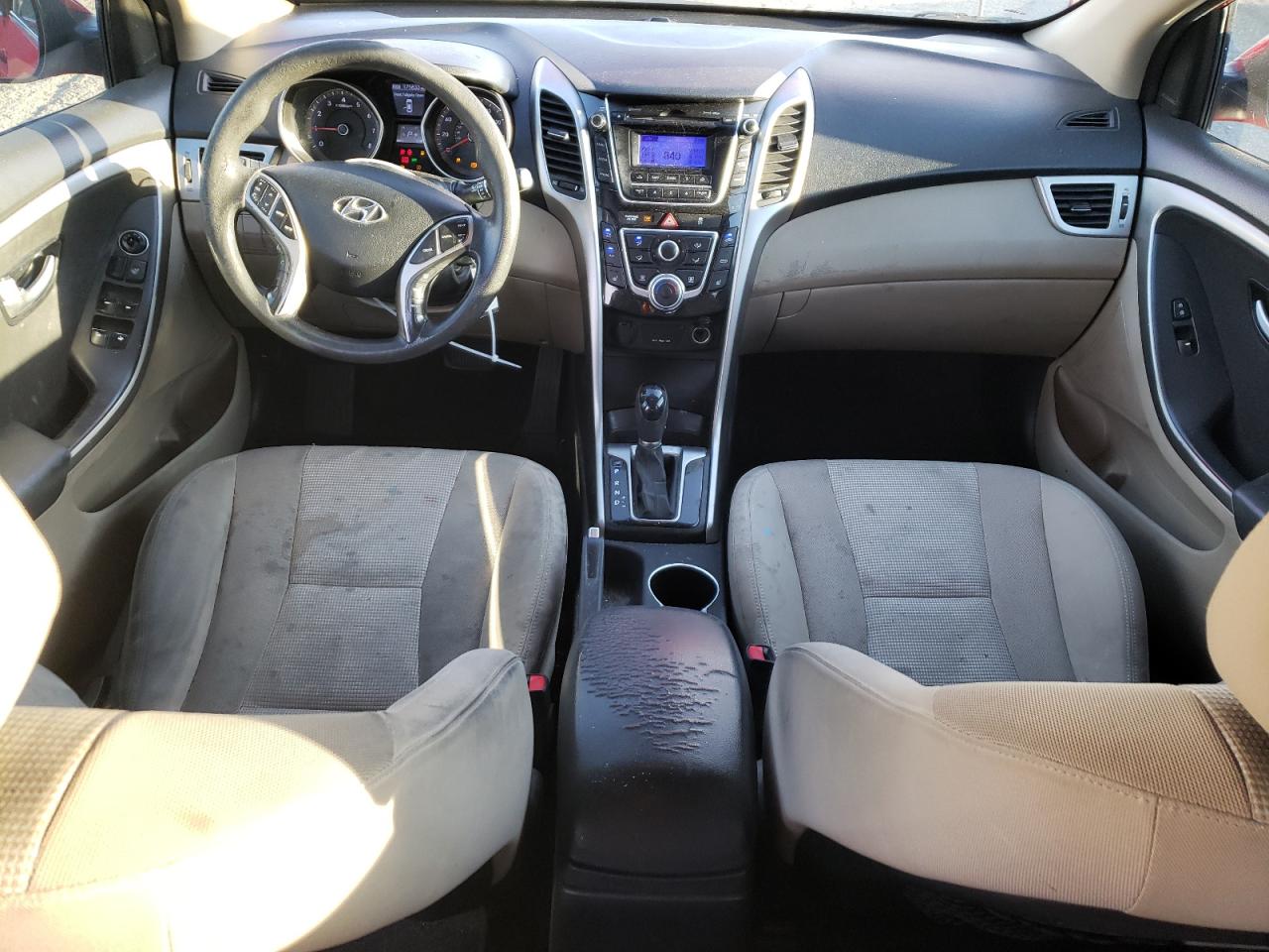 2013 Hyundai Elantra VIN KMHD35LEXDU026743 Copart auction photo, rear end damage thumbnail 8