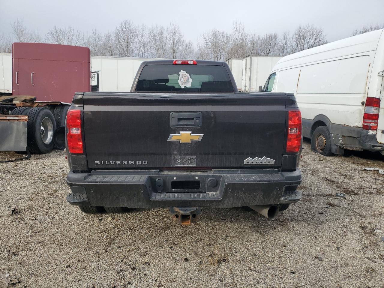 2018 Chevrolet Silverado VIN 1GC4K1EY4JF189816 Copart auction photo, front end damage thumbnail 6