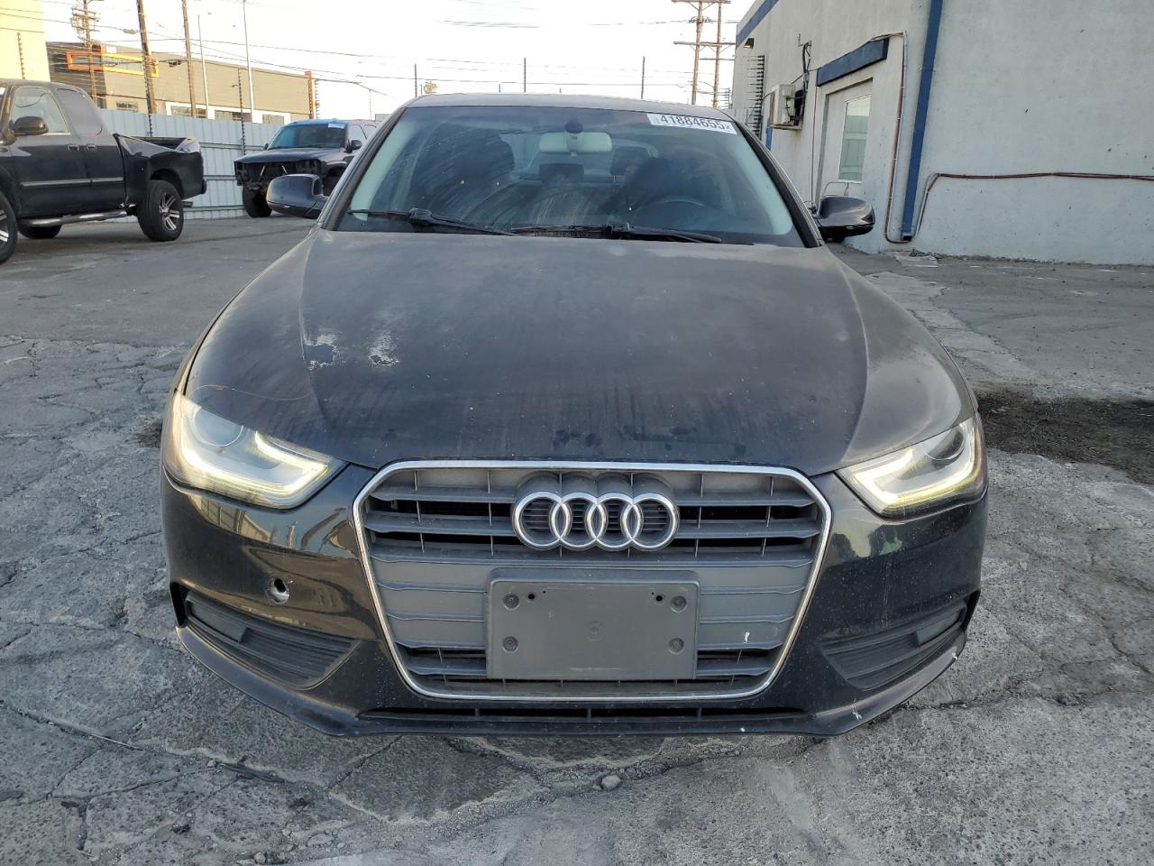 2013 Audi A4 VIN WAUAFAFL1DN043410 Copart auction photo, burn damage thumbnail 5
