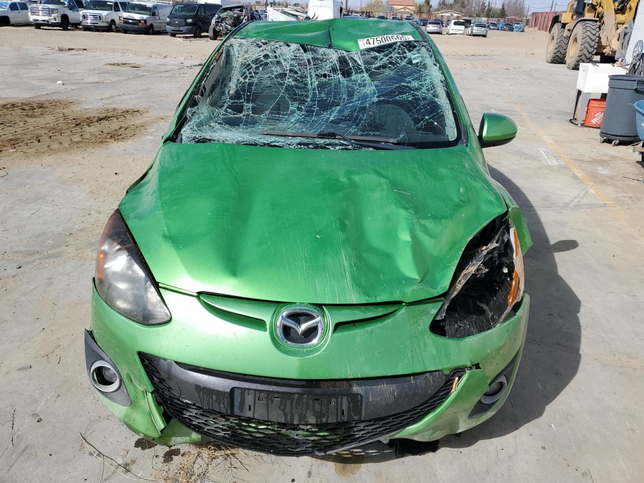 2012 Mazda 2 VIN JM1DE1LZ6C0149696 Copart auction photo, all over damage thumbnail 5