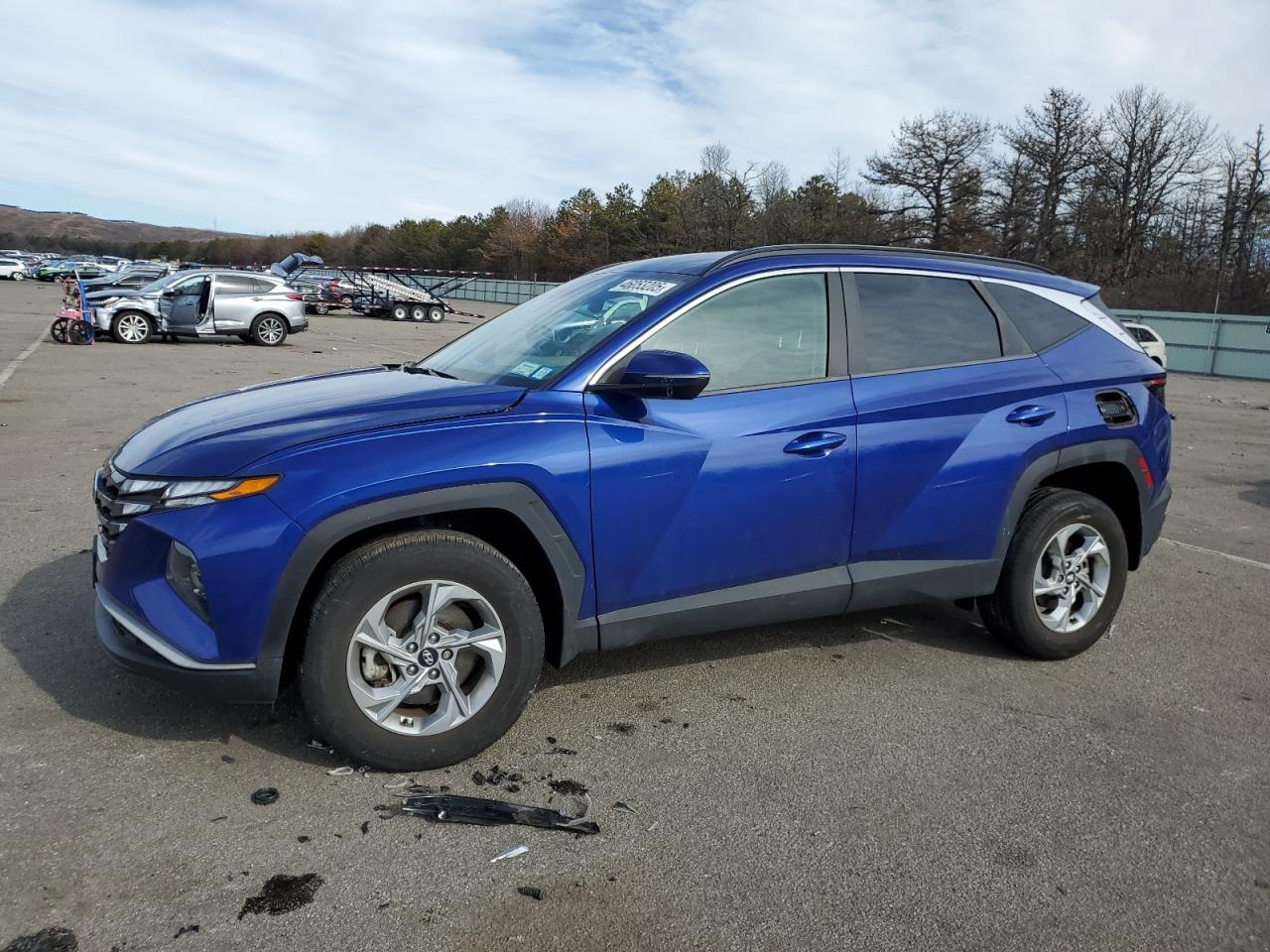 2022 Hyundai Tucson VIN 5NMJBCAE3NH044849