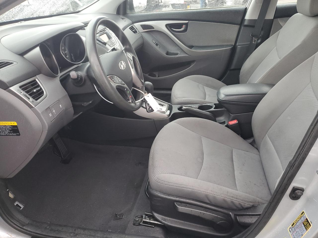 2013 Hyundai Elantra VIN 5NPDH4AE6DH208033 Copart auction photo, front end damage thumbnail 7